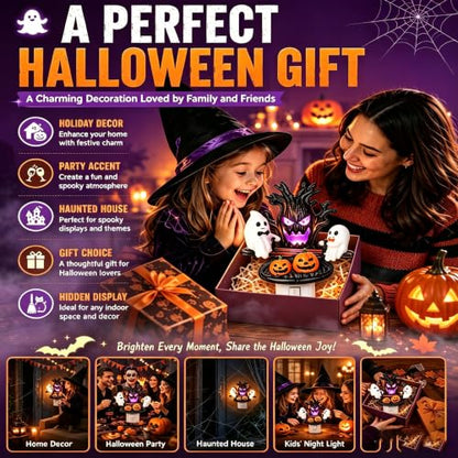 2026 New Animated Seesaw Ghost LED Night Light
