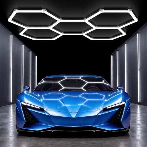 Hexagon Garage Lights