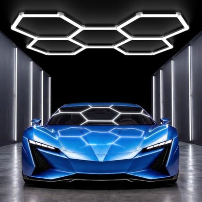 Hexagon Garage Lights