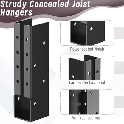 2"x8" Outdoor Trim Concealed Flanges for 2"x8" Beam