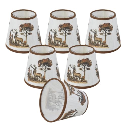Mini Lamp Shade Chandelier Shades Set of 6