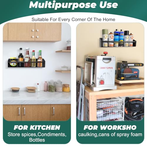 Spray Can Holder Wall Mount for Garage and Workspace