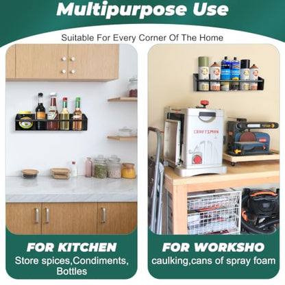 Spray Can Holder Wall Mount for Garage and Workspace