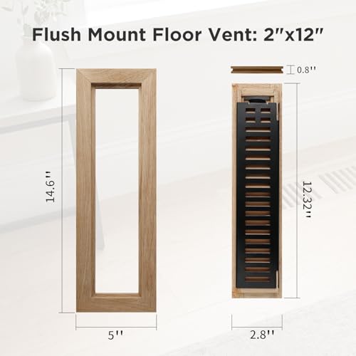 Oak Floor Register