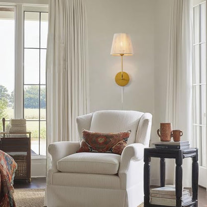 White Boho Wall Sconces Set of 2