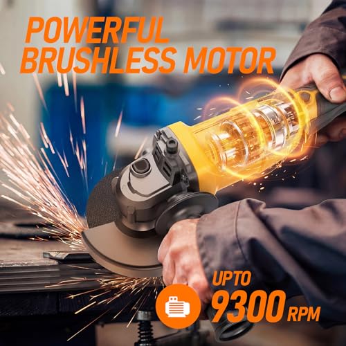 Cordless Angle Grinder Fit for Dewalt 20V Max Battery