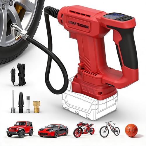 Cordless Tire Inflator Air Compressor