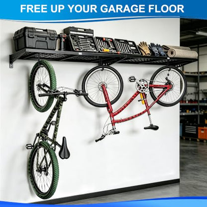 Bike Hooks for Garage Storage Rack