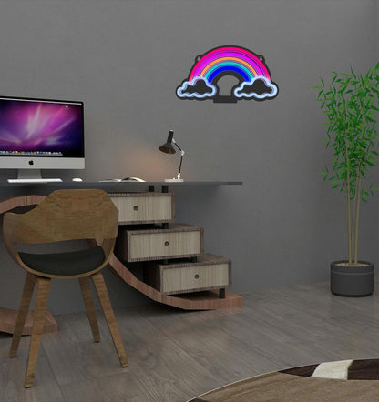 Rainbow Neon Signs (Rainbow)