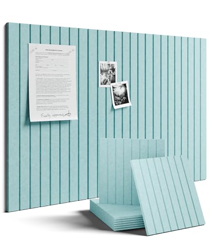 Felt Bulletin Board Tiles Large 48" x 36" Cork Board Alternative