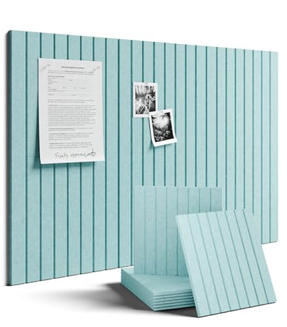 Felt Bulletin Board Tiles Large 48" x 36" Cork Board Alternative