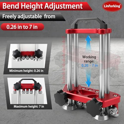 Compact Sheet Metal Roller 2 Station Metal Bender