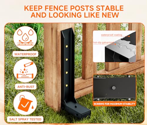 1 Pcs Fence Post Repair Kit