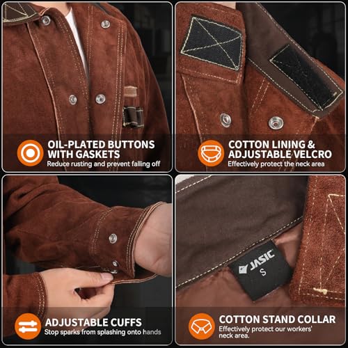 Leather Welding Jacket