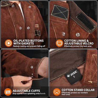 Leather Welding Jacket