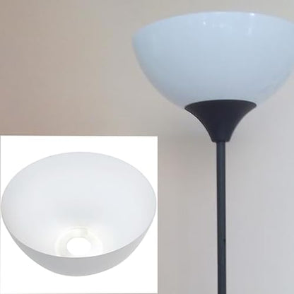2 PCS Bowl Lamp Shade 1.65 in Fitter Floor Lamp Cover Replacement