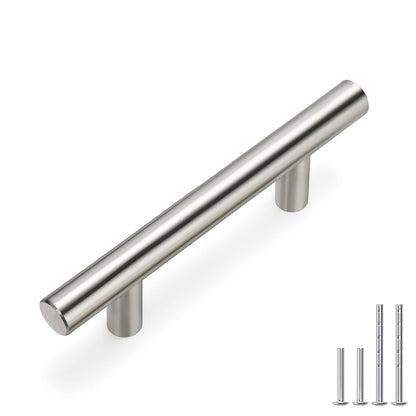 5 Pack Brushed Nickel Cabinet Hardware 2 (2-1/2in hole centers / Brushed Nickel)