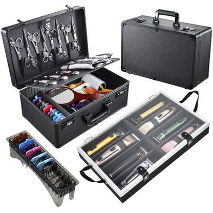 Barber Accessory Case Profesional Barbers Briefcase Tool Case