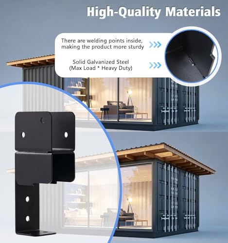Shipping Container Specific Wooden Truss Brackets