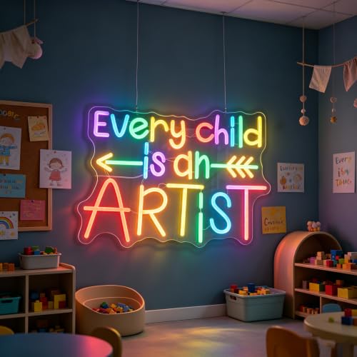 Neon Sign Jesus Was Here neon sign for Wall Decor Christian LED Signs Dimmable&USB Power Neon Light for Bedroom Easter Religious Events Church Decor（Warm White）