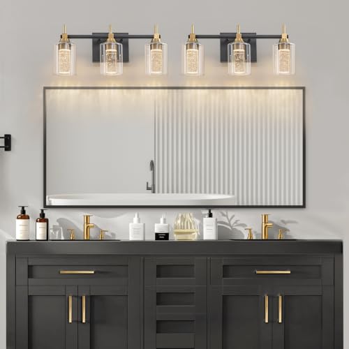 Modern Bathroom Vanity Light with 3 Color Modes