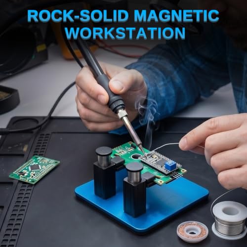 Magnetic Helping Hands Soldering Station for PCB Repair