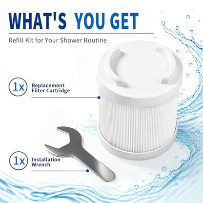 Shower Filter Cartridge Compatible with Filterbaby Pro Series