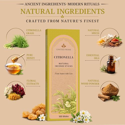 Pure Citronella Incense (Citronella)