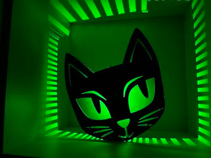 Halloween Black Cat Lights