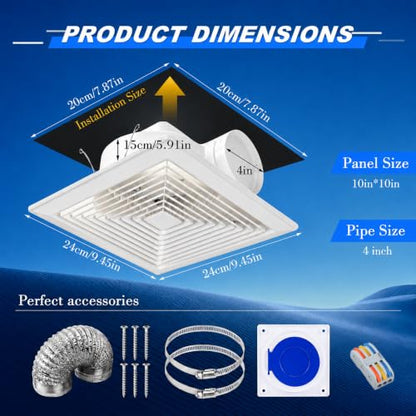 Bathroom Exhaust Fan without Light