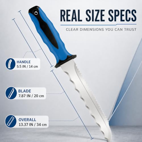 Double Side Serrated Insulation Knife