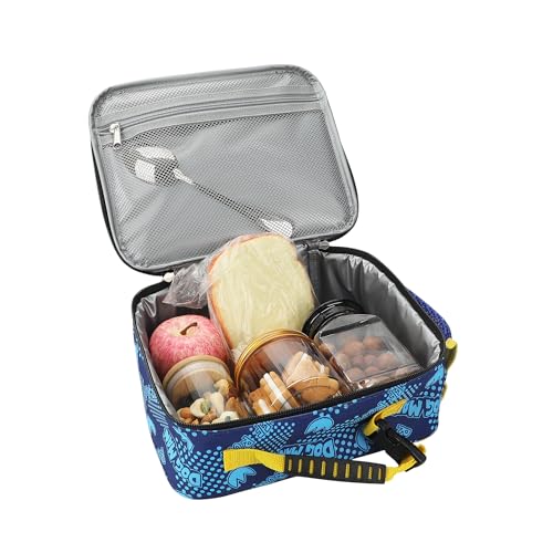 Dog Man In Action Insulated Lunch Kit (Dog Man In Action)