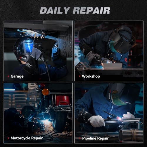 MIG205DP Pro Dual Pulse MIG Welder 205A 8