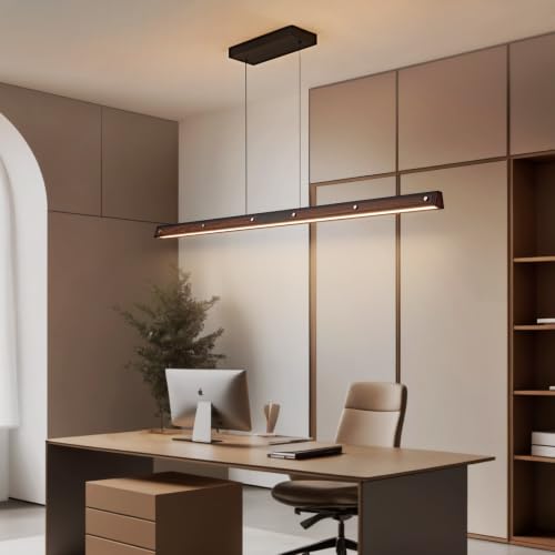 36" Linear Pendant Light (Black / 36inch)