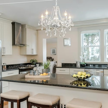 Plug in Crystal Chandelier