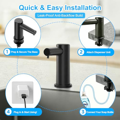 Automatic Dish Soap Dispenser for Kitchen Sink