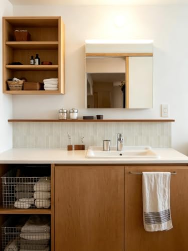 10 Sheet Peel and Stick Backsplash White Stick on Tile (Warm White)