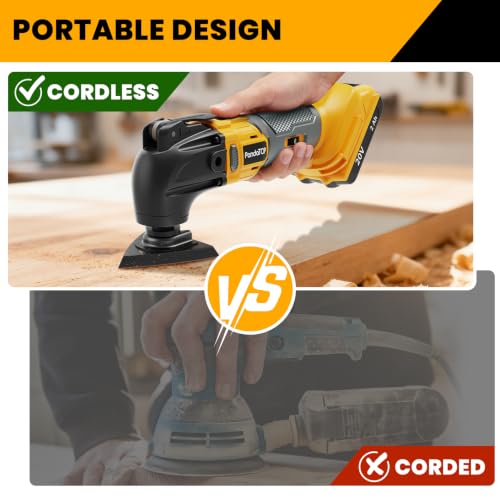 Cordless Oscillating Tool for Dewalt 20V Battery