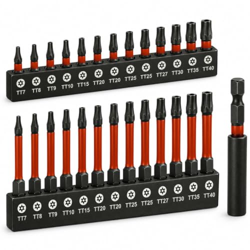 Security Torx Bit Set for Impact Driver