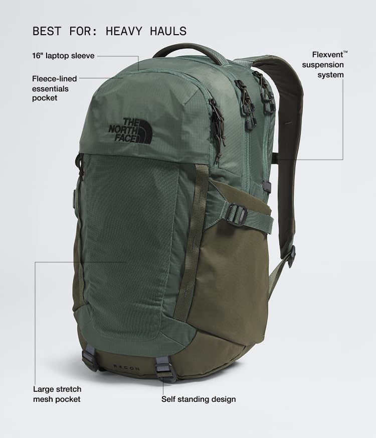 Recon Everyday Laptop Backpack (30L / Duck Green/New Taupe Green)