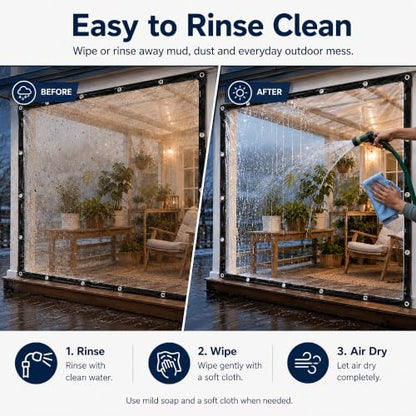 Clear Tarp Heavy Duty Waterproof
