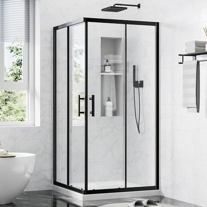 Corner Shower Enclosure 35" D x 35" W x 72" H