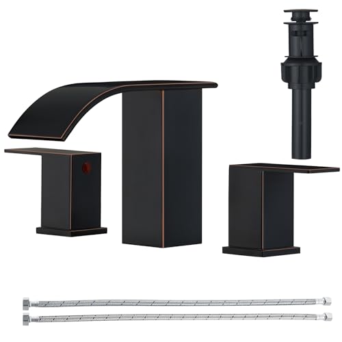 Bathroom Faucets Bathroom Sink Faucet 3 Hole with Drain