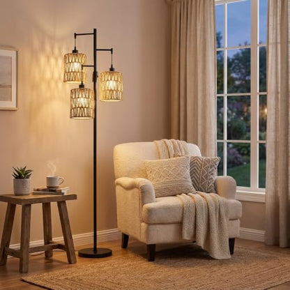 Rattan Lamp Shade (6 Pack)