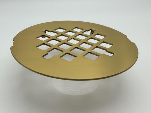 4-1/4 inch snap-on Round Shower Drain Cover, high-end Shower Drain Filter, Solid Square Drain Grille Filter