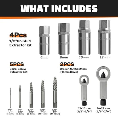Bolt Extractor Set