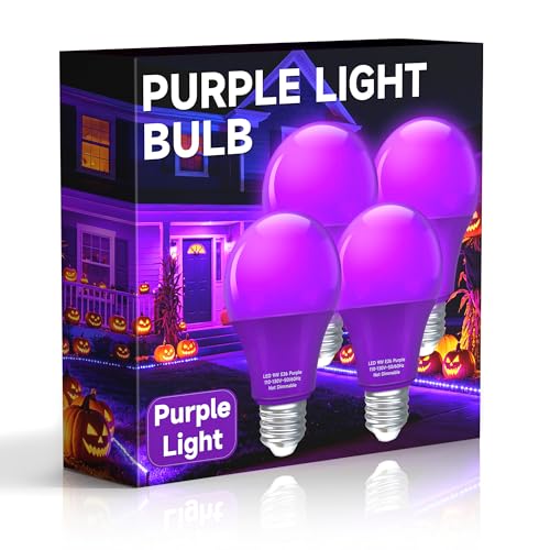 A19 9W Colored Light Bulbs