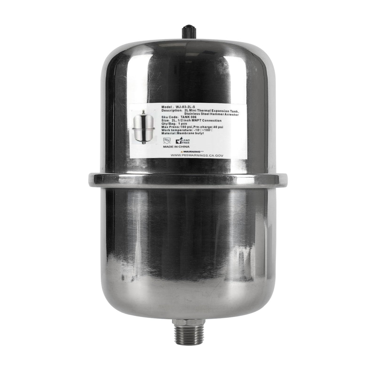 1 Pack Niikappu Mini Thermal Expansion Tank 1L (1L)