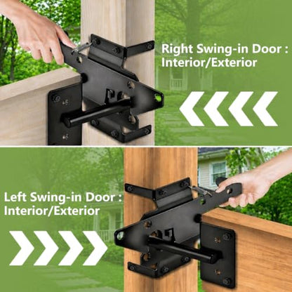 Gate Hinge and Self