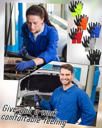 Pairs PU Coated Work Gloves Bulk